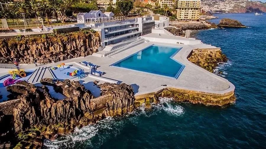 Lido bathing complex on Funchal’s coast