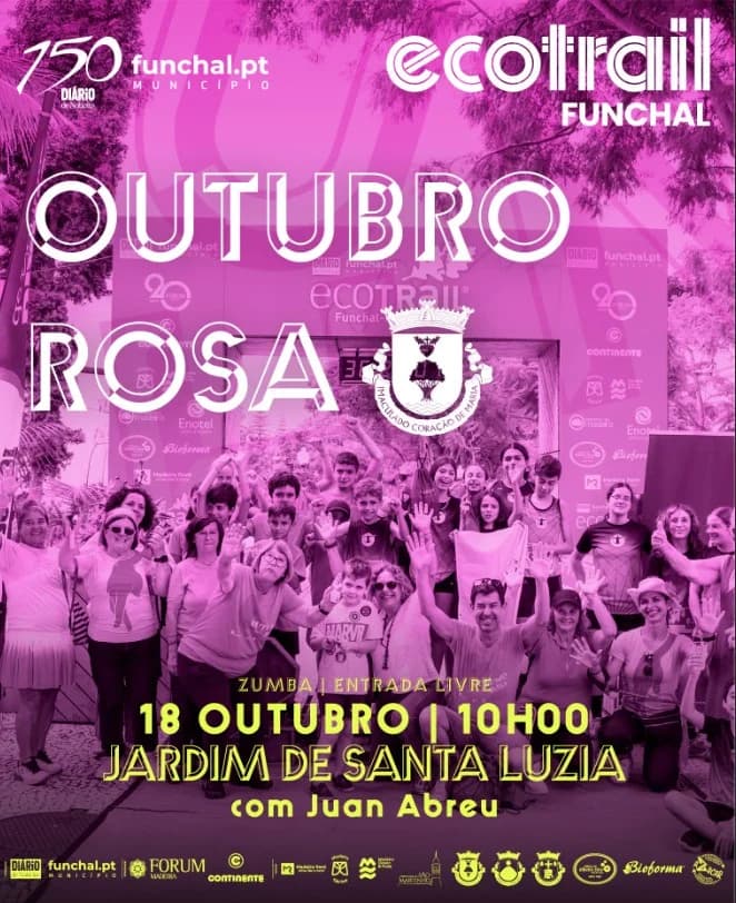 Outubro Rosa, Zumba with Juan Abreu