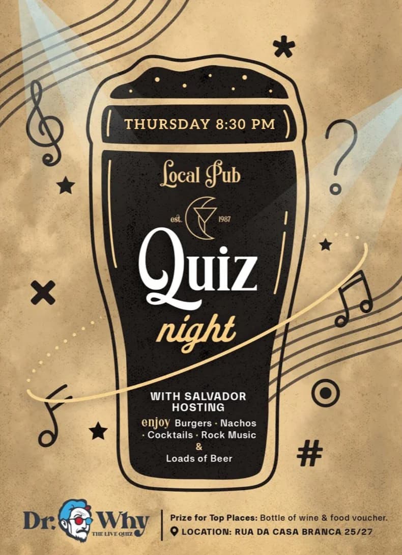 Quiz Night at Local Pub