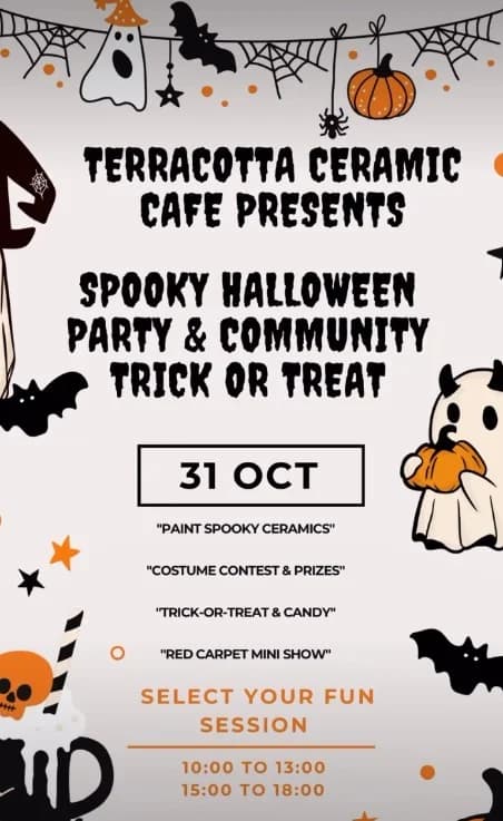 Spooky Halloween Party & Community Trick or Treat