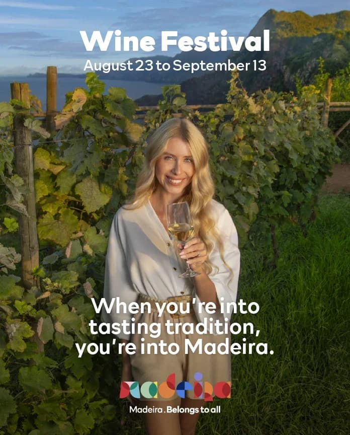 Official poster for the Madeira Wine Festival 2026