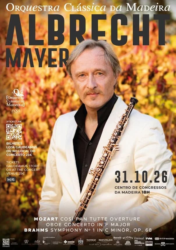 Albrecht Mayer & Orquestra Clássica da Madeira