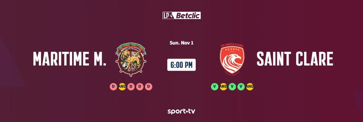 Marítimo vs Santa Clara