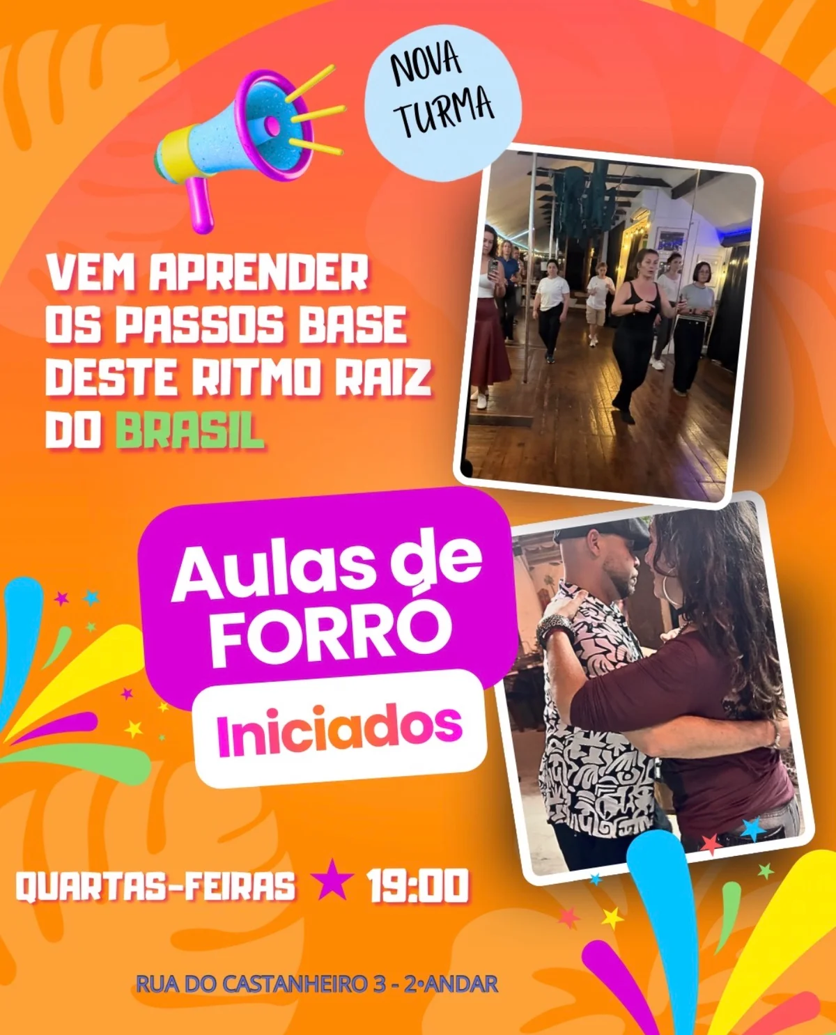 Aulas de Forró / Forró lessons - beginner