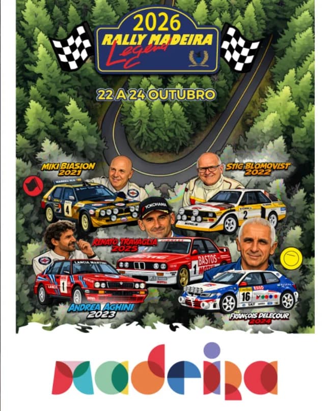 Offizielles Poster Rally Madeira Legend 2026