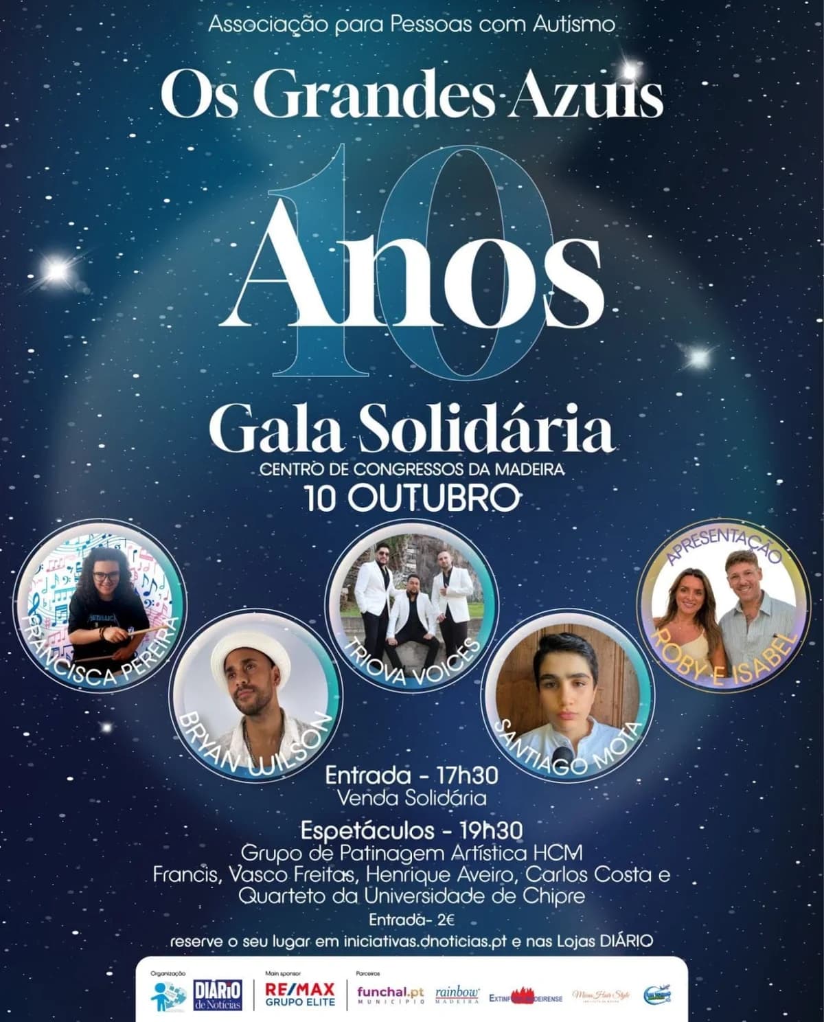 Os Grandes Azuis 10th year anniversary