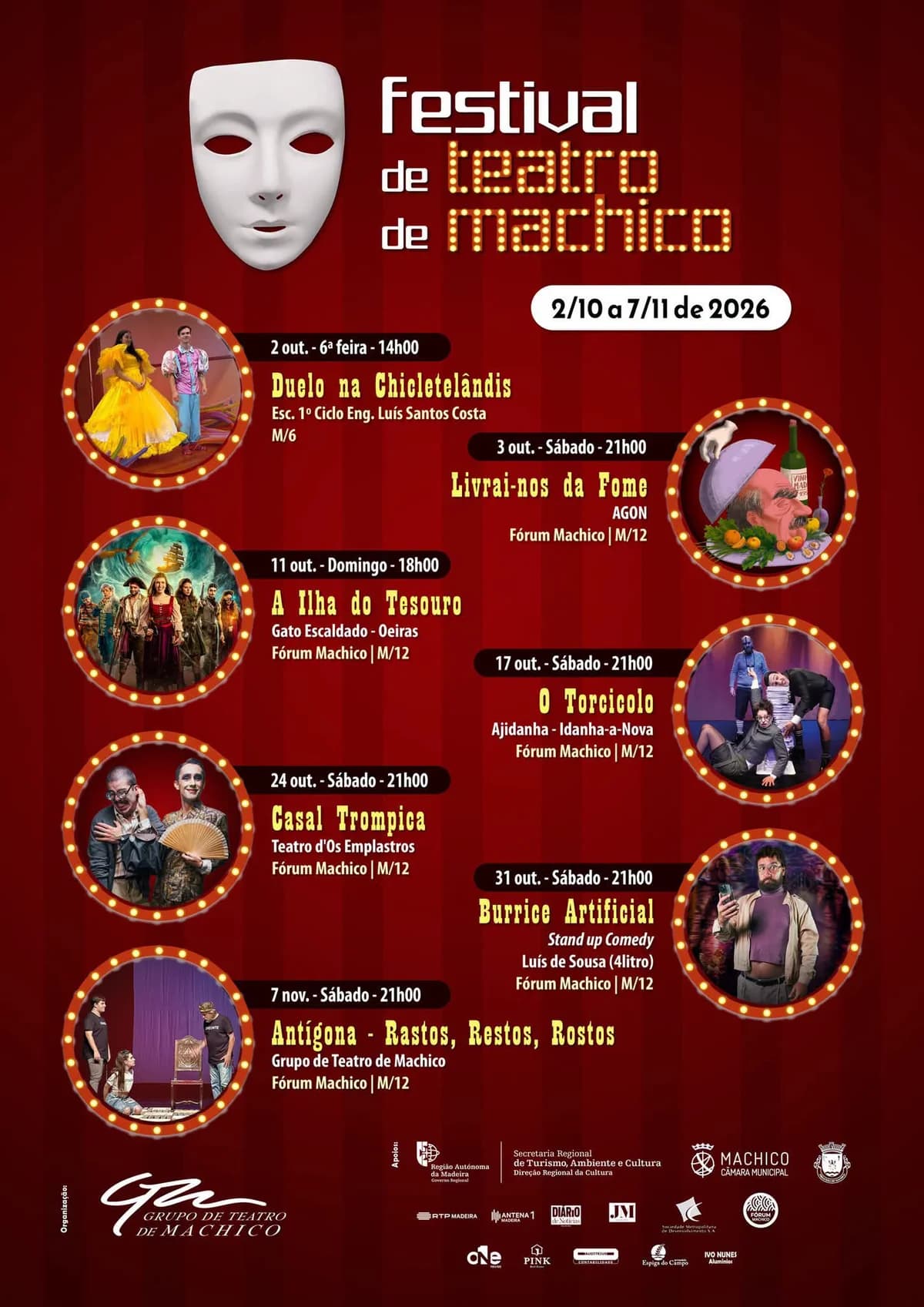 Teatro de Machico: A Ilha do Tesouro