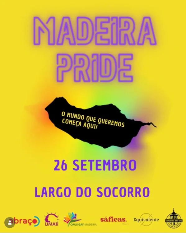 Official poster for Madeira Pride 2026