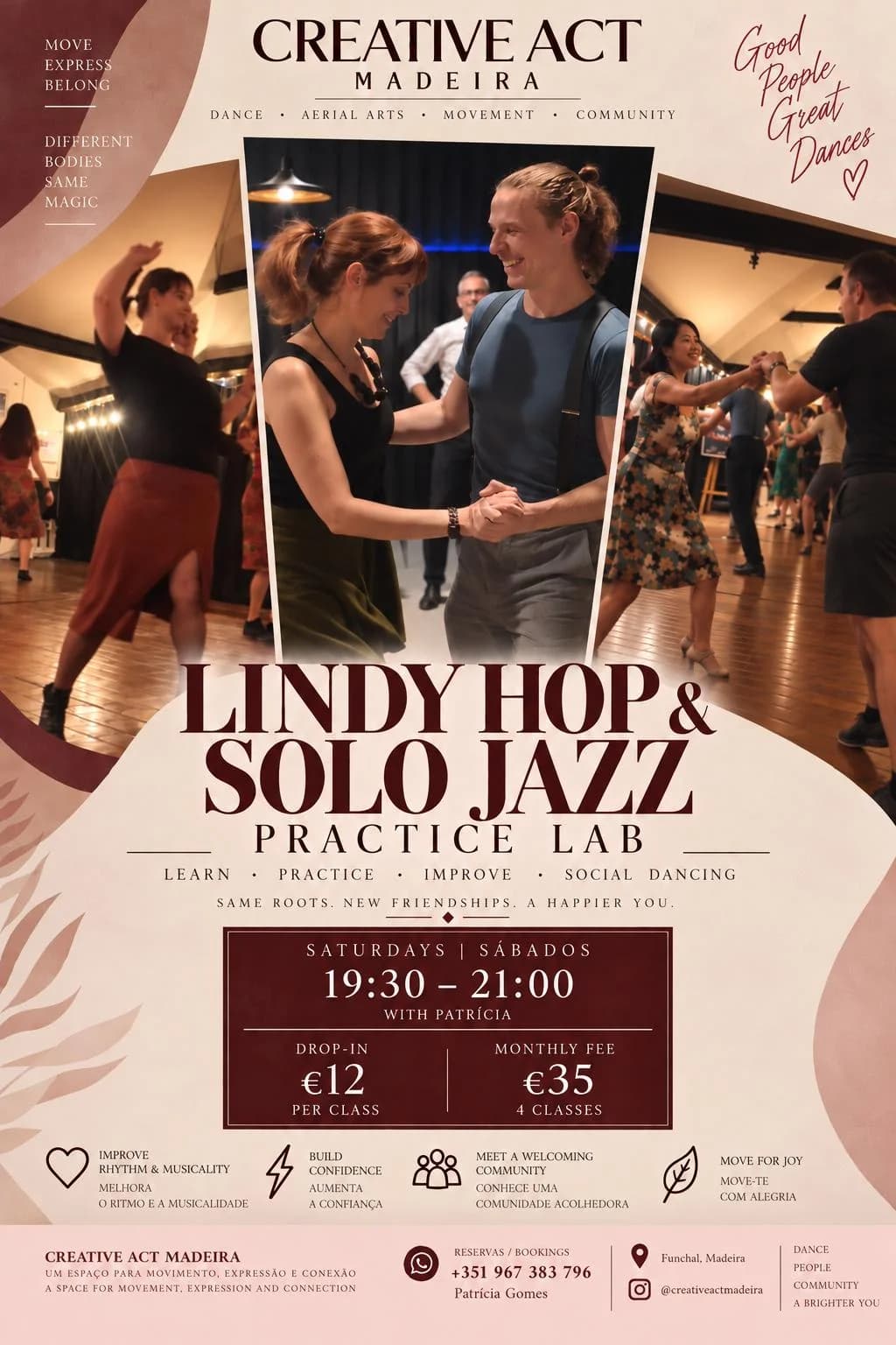 LINDY HOP & SOLO JAZZ PRACTICE LAB
