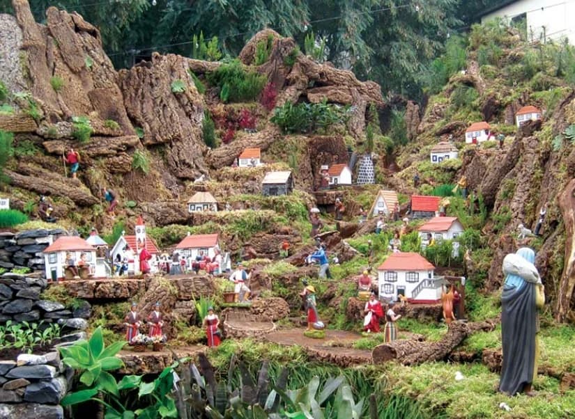 Ethnographic Christmas Village