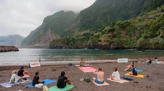 Silent Yoga Party
