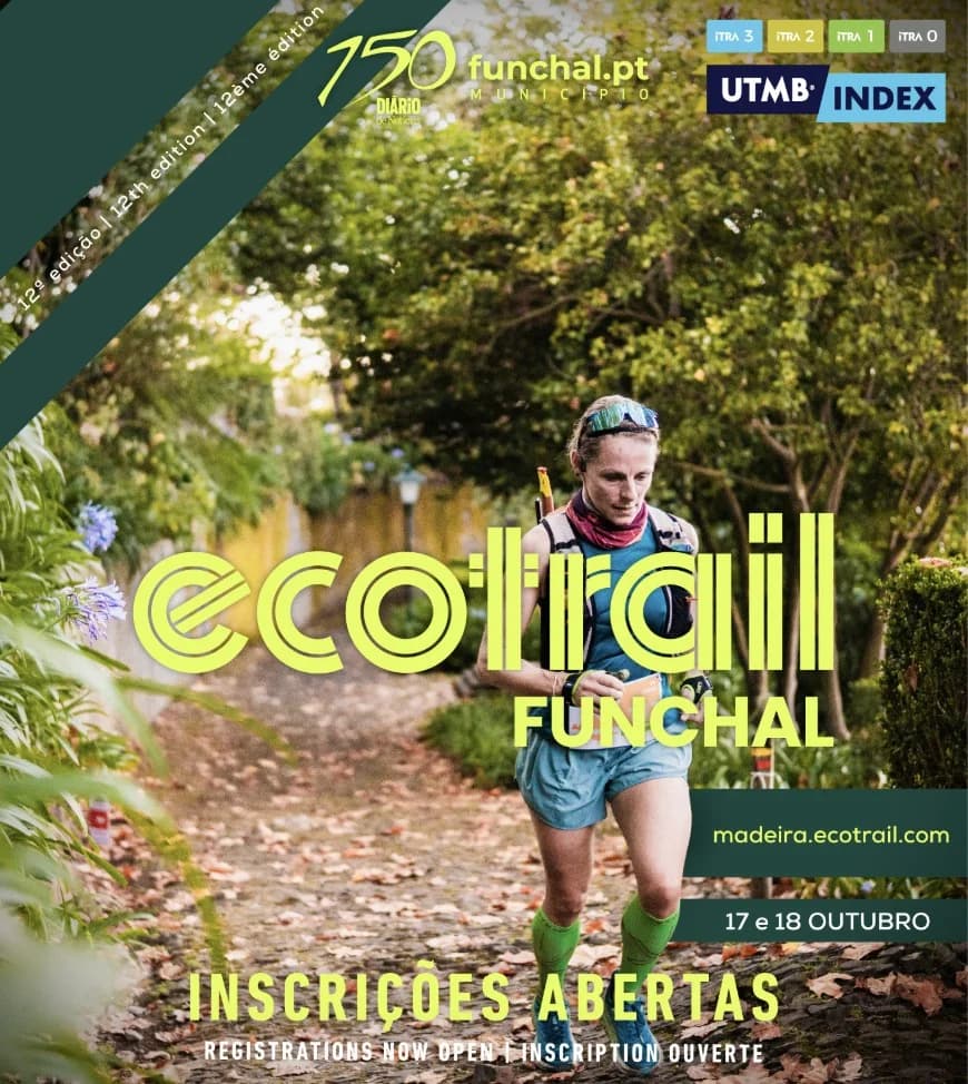 Official poster for Ecotrail Funchal 2026