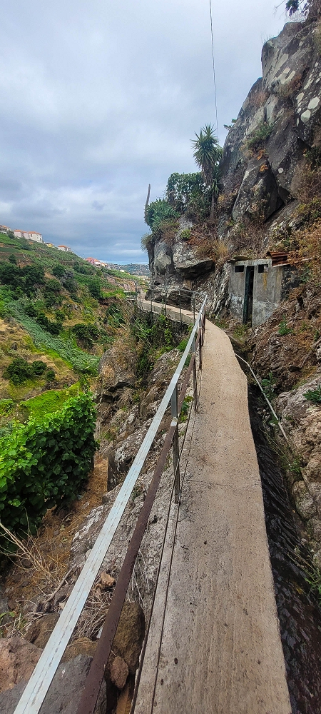 01.07.2022 Levadaentdeckungen oberhalb von Camara de Lobos — Nach der Kreuzung unterhalb des Caminho da Ribeira da Caixa — Foto 19