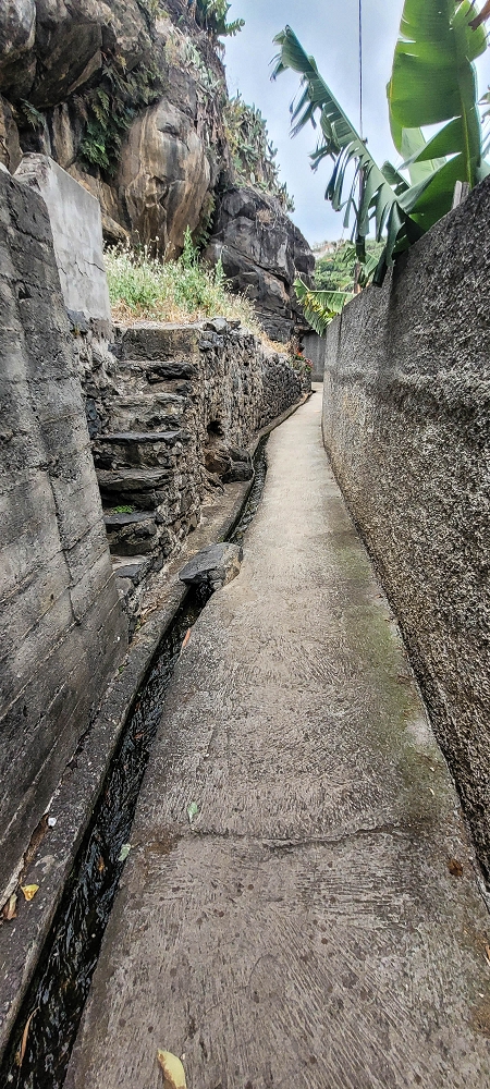 01.07.2022 Levadaentdeckungen oberhalb von Camara de Lobos — Entlang der Levada da Castanheira bis zum Wasserfall — Foto 6