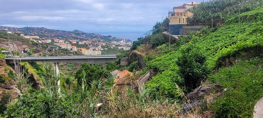 01.07.2022 Levadaentdeckungen oberhalb von Camara de Lobos — Nach der Kreuzung unterhalb des Caminho da Ribeira da Caixa — Foto 23