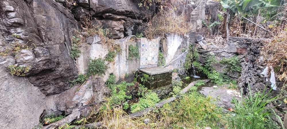 01.07.2022 Levadaentdeckungen oberhalb von Camara de Lobos — Aufstieg zur Levada da Castanheira, Fonte da Pedra — Foto 6