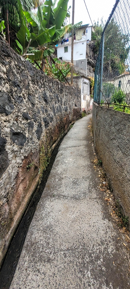 01.07.2022 Levadaentdeckungen oberhalb von Camara de Lobos — Entlang der Levada da Castanheira bis zum Wasserfall — Foto 1