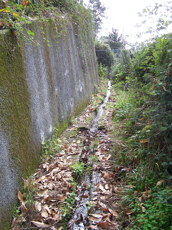 Levada da Rouca — Wassertank und Abzweigung zur lokalen Bewässerung — Foto 4