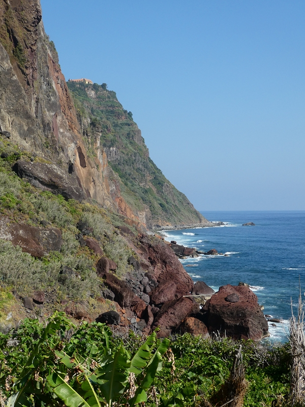 02.07.2018 Rocha do Navio und Levada do Cantinho, Miradouro de Santo Antonio — Ponte dos Sargos — Foto 2