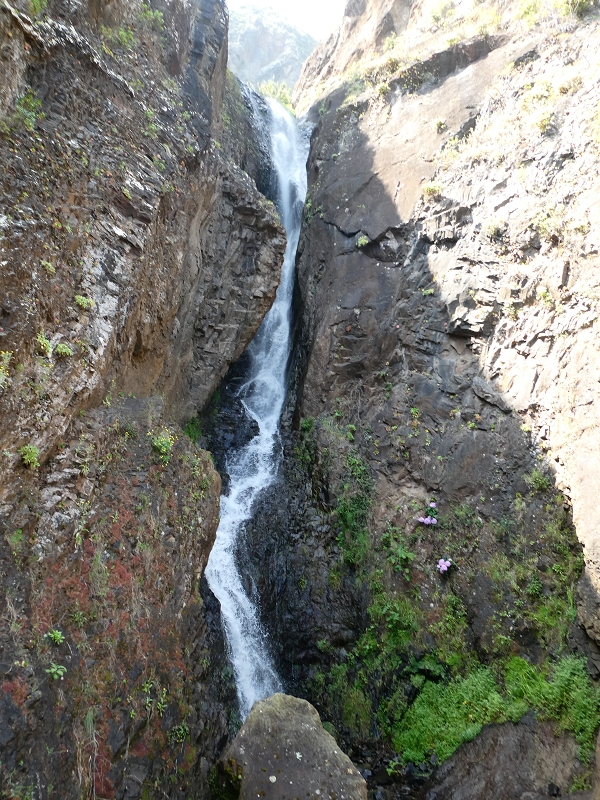 02.07.2018 Rocha do Navio und Levada do Cantinho, Miradouro de Santo Antonio — Die Wasserfalltreppe — Foto 7