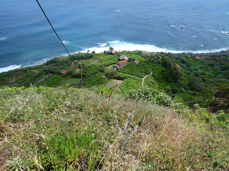 02.07.2018 Rocha do Navio und Levada do Cantinho, Miradouro de Santo Antonio — Der Wiederaufstieg — Foto 1