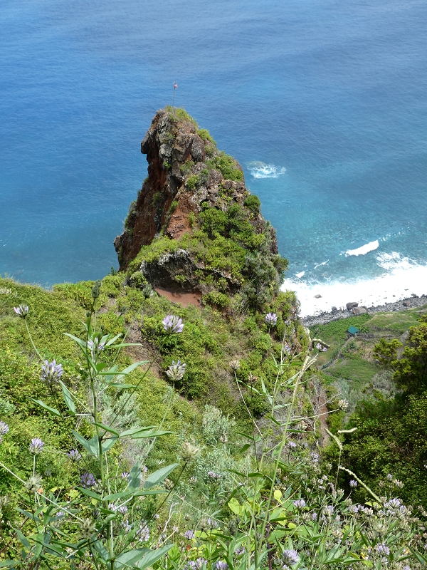02.07.2018 Rocha do Navio und Levada do Cantinho, Miradouro de Santo Antonio — Der Wiederaufstieg — Foto 3
