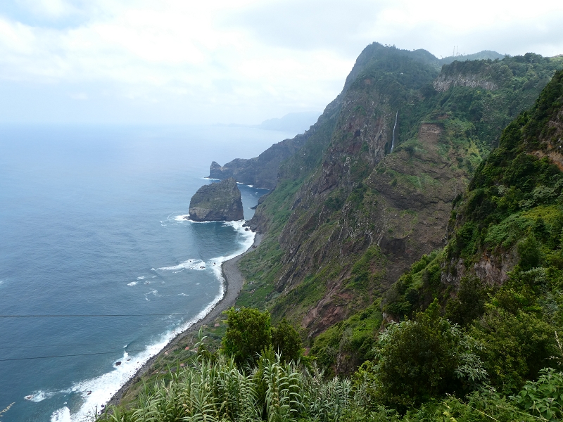 02.07.2018 Rocha do Navio und Levada do Cantinho, Miradouro de Santo Antonio — Der Wiederaufstieg — Foto 8