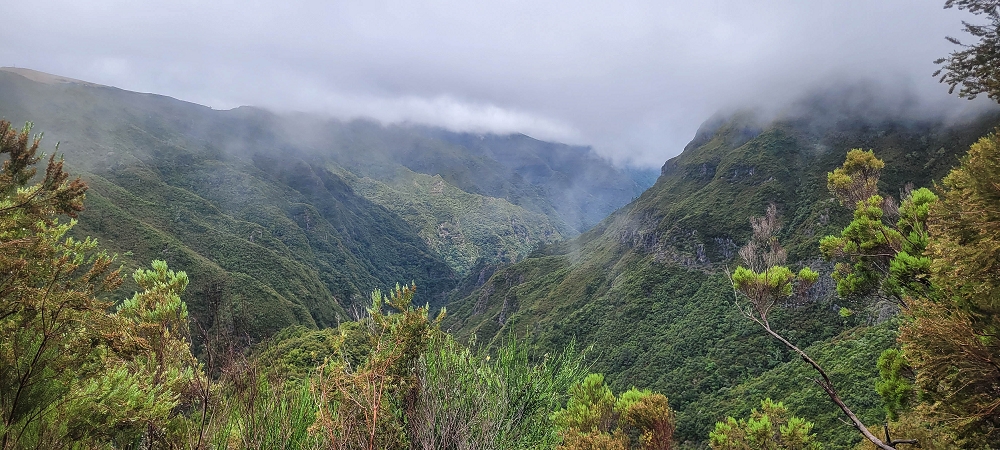 02.07.2022 Rabacal im Regen und im Nebel — Abstieg auf dem Caminho do Pau Seco — Foto 5