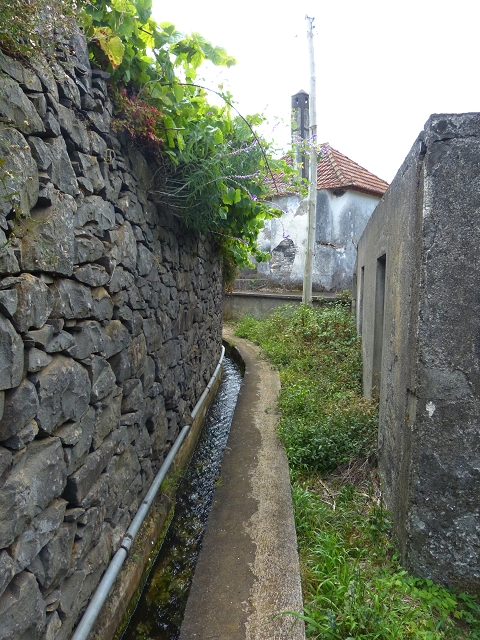 2 August 2014 5 Levadas around Maroços — On the Levada Nova de Machico to the small water house — photo 6