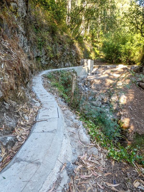 Levada do Pico do Arvoredo — Madre bis zum Beginn des neu zugänglichen Tunnel (Stand 2021) — Foto 3