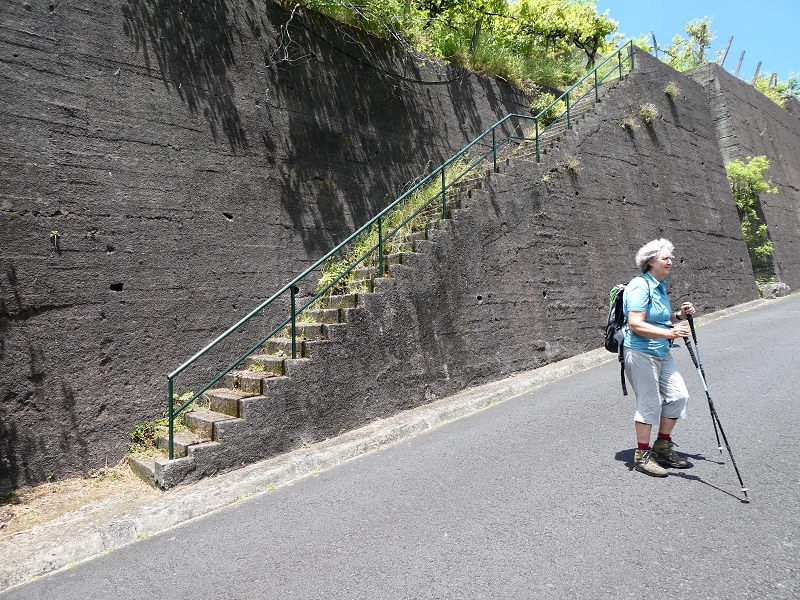 03.07.2018 Rundtour von Boaventura über die Ribeira dos Moinhos nach Achada da Madeira und zurück über die Levada da Achada Grande — Weiter nach Falca de Cima — Foto 7
