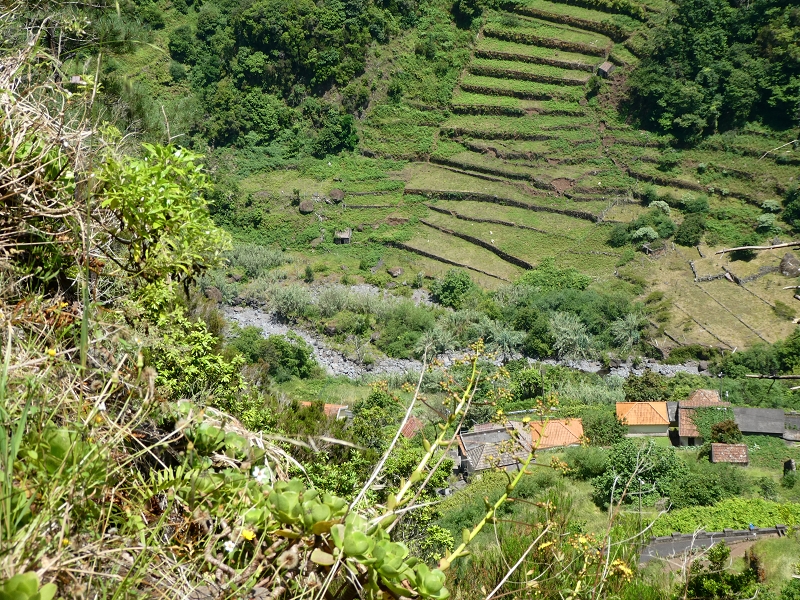 03.07.2018 Rundtour von Boaventura über die Ribeira dos Moinhos nach Achada da Madeira und zurück über die Levada da Achada Grande — Nach Tanque — Foto 7