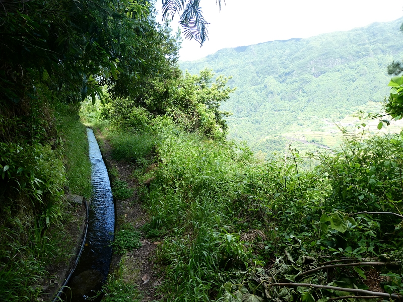 03.07.2018 Rundtour von Boaventura über die Ribeira dos Moinhos nach Achada da Madeira und zurück über die Levada da Achada Grande — Bis zum Tunnel — Foto 2
