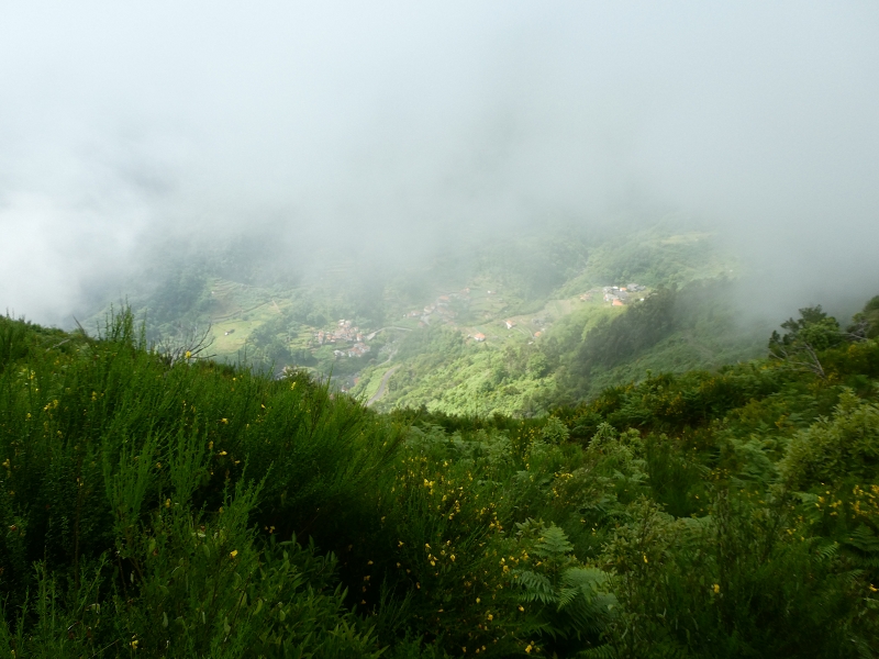 03.07.2018 Rundtour von Boaventura über die Ribeira dos Moinhos nach Achada da Madeira und zurück über die Levada da Achada Grande — Abstieg nach Achada da Madeira — Foto 6