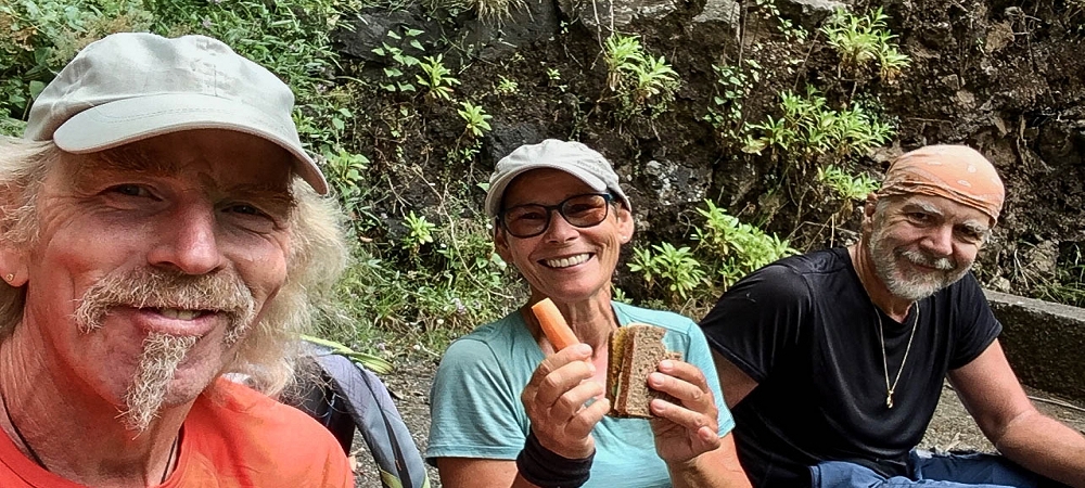 3 de julho de 2022 Caminhada alternativa na Levada Nova entre Calheta e Prazeres — Até ao fim da grande passagem da ribeira — foto 4