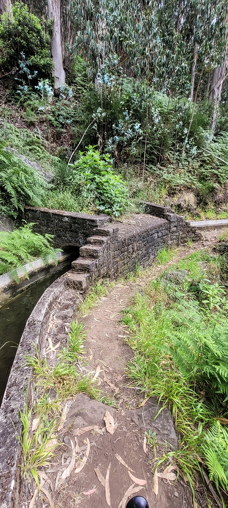 Levada Nova — Zum Ende der grossen Schluchtpassage — Foto 1