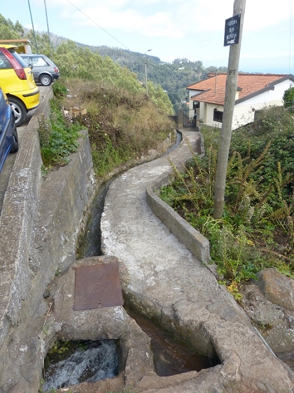 03.08.2013 Aguas dos Tornos — Auf der Levada das Cales nach Monte — Foto 20