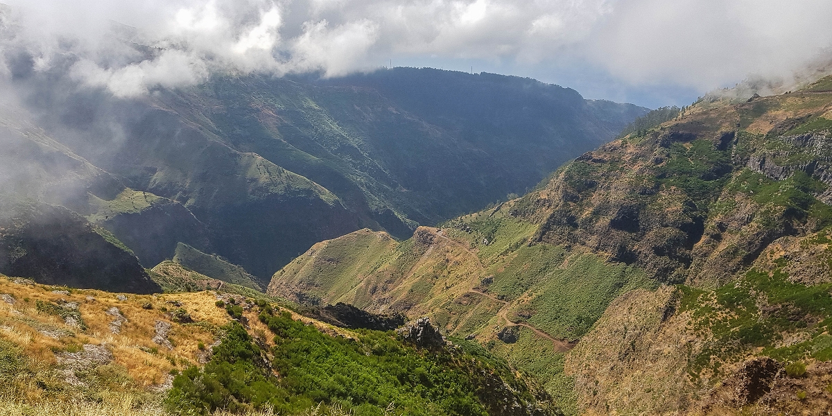 3 August 2021 Under the wind turbines — As far as the levada steps — photo 16