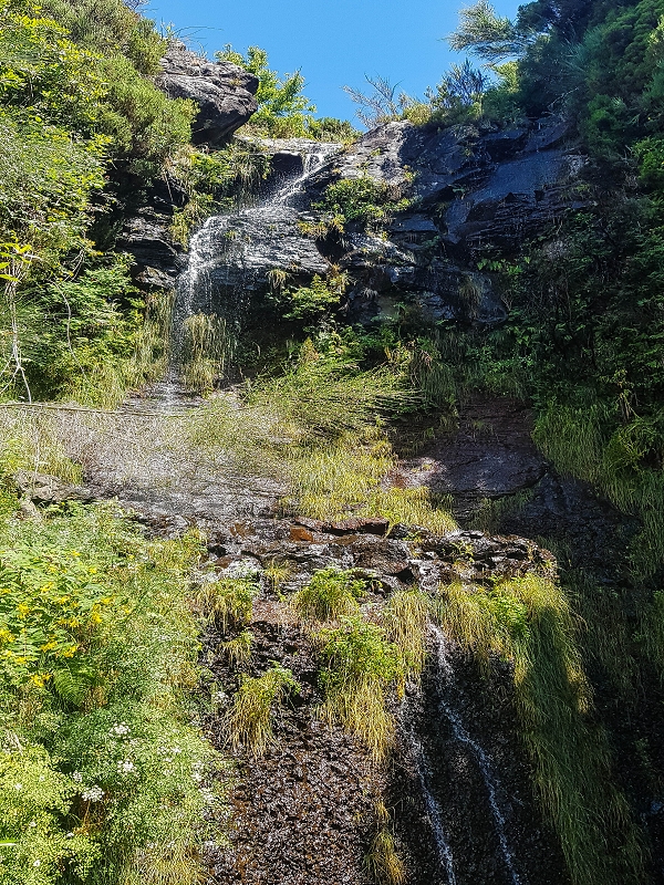 3 August 2021 Under the wind turbines — Over the levada steps to the Madre waterfall — photo 8