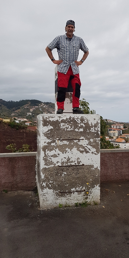 04.05.2019 Einlaufrunde auf dem Caniço-Trail um Garajau — Geodesico, Endäste der Levada do Blandy und derr Levada dos Tornos, Livramento — Foto 1