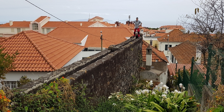04.05.2019 Einlaufrunde auf dem Caniço-Trail um Garajau — Levada da Azenha, Relogio de Agua, Moinho da Vargem — Foto 14
