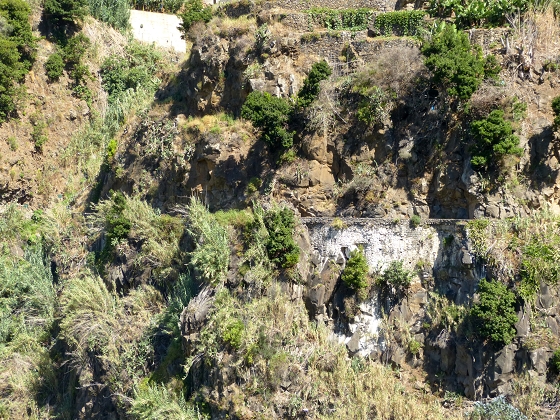 Levada da Faja — Panorama a partir da Levada dos Piornais e da Levada do Curral e Castelejo (percurso 10 dias antes) — foto 1