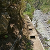 04.08.2013 Levadas dos Piornais und da Faja — Auf der Levada da Faja zwischen Madre und Wasserfallstelle und auf und ab auf dem 1. und 2. Zugangspfad — Foto 11