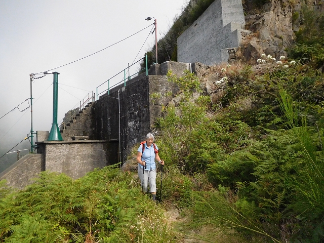 04.08.2015 Pico Grande — Abstieg zum Königsweg — Foto 2