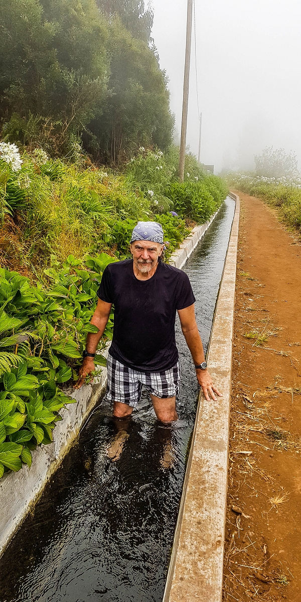 05.08.2021 Auf einem der schönsten Abschnitte der Levada Nova zwischen Arco Calheta und Canhas — Zurück zum Ausgangspunkt — Foto 14