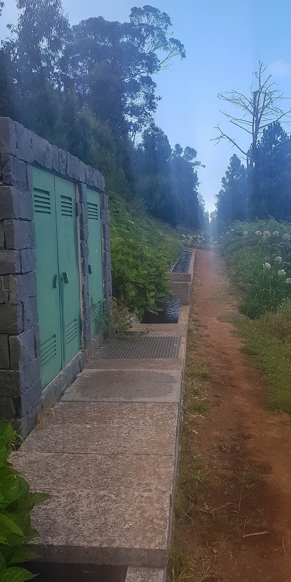 05.08.2021 Auf einem der schönsten Abschnitte der Levada Nova zwischen Arco Calheta und Canhas — Typischer Nova-Verlauf zu Beginn — Foto 2