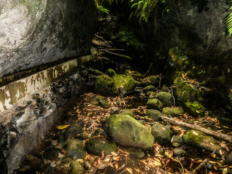 Levada Nova — The third stream crossing with the feeder levada — photo 9