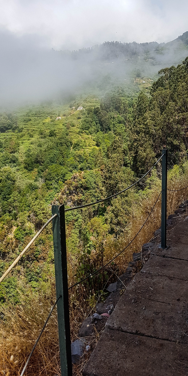 05.08.2021 Auf einem der schönsten Abschnitte der Levada Nova zwischen Arco Calheta und Canhas — Zurück zur mittleren Bachpassage — Foto 6