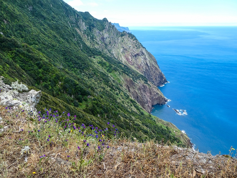 06.05.2019 Über den Pico da Coroa und die Boca do Risco — Abstieg über die Klippen zur Boca do Risco — Foto 5