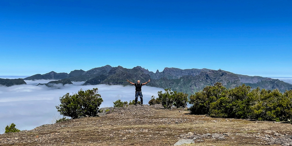 06.07.2022 Wunderschöne Abschlussrunde, möglicherweise meine letzte Madeirawanderung? — Der Perfekte Abschluss auf den Plateaus — Foto 9